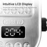 HiBREW H10B Programmable Espresso Machine with Steam Wand