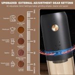 Portable Electric Coffee Grinder with 40 Settings