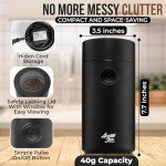 Quiet Electric Stainless Steel Coffee and Spice Grinder
