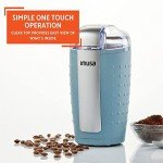 IMUSA Matte Blue Electric Coffee and Spice Grinder