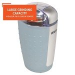 IMUSA Matte Blue Electric Coffee and Spice Grinder