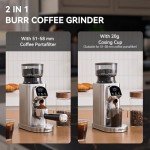 Olayks Electric Conical Burr Coffee Grinder