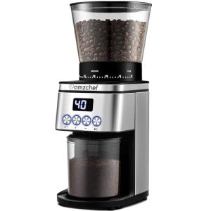 30-Setting Conical Burr Coffee Grinder with LED Display
