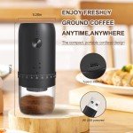 Compact Electric Burr Coffee Grinder with 40 Settings