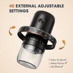 Battery-Powered Portable Burr Coffee Grinder