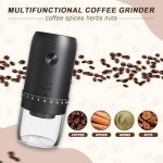 Compact Electric Burr Coffee Grinder with 40 Settings