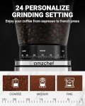 30-Setting Conical Burr Coffee Grinder with LED Display