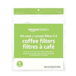 Amazon Basics Cone Coffee Filters for 8-12 Cups