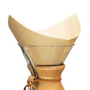 Chemex Natural Square Filters - 100 Count Pack