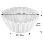 Amazon Basics Coffee Filters for 8-12 Cup Brewers