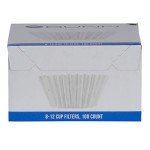 BUNN 8-12 Cup Coffee Filters, 100 Count
