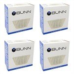 Bunn 100-Count Basket Coffee Filters Pack of 4
