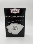 Technivorm Moccamaster White Paper Filters - 100 Pack