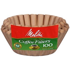 Natural Brown Unbleached Coffee Filters, 100 Count