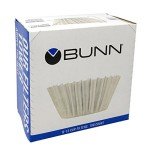 Bunn 100-Count Basket Coffee Filters Pack of 4