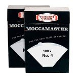 Moccamaster #4 Paper Filters for Coffee Machines