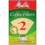 Melitta #2 Natural Brown Coffee Filters - 100 Count