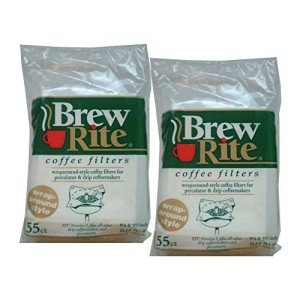 Brew Rite Percolator Coffee Filters - 55 Count