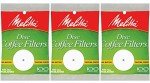 100 Coffee Filter Discs - 100 Pack