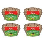 Melitta Natural Brown Filter Paper, 400 Count