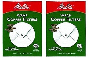 Melitta Wrap Around Coffee Filters for Percolators