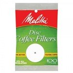 100 Coffee Filter Discs - 100 Pack