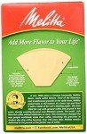 Melitta M4 Brown Cone Coffee Filters - 100 Count