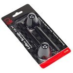 Black 1-Ounce Coffee Scoop Set - 2 Pieces