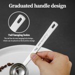Stainless Steel Coffee Measuring Spoons - 2 Pack