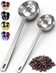 Orblue Stainless Steel Coffee Scoop Set - 2 Pack
