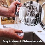 Flezoo 4-Piece Stainless Steel Coffee Scoop Set