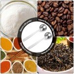 Stainless Steel Coffee Measuring Spoons - 2 Pack