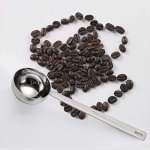 IZELOKAY Stainless Steel Coffee Scoop - Long Handle