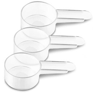 3-Pack Short Handle Coffee Measuring Spoons