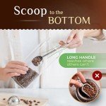 Orblue Stainless Steel Coffee Scoop Set - 2 Pack