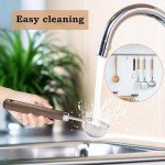 Stainless Steel Coffee Measuring Scoop with Wooden Handle