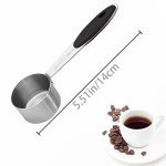 Stainless Steel Coffee Measuring Scoop Set - 2 PCS