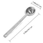 Stainless Steel Coffee Measuring Spoon Set - 2pcs