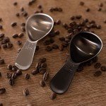 Stainless Steel Coffee Scoop - 2 Tablespoon Capacity