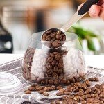 Stainless Steel Coffee Measuring Scoop Set - 2 PCS