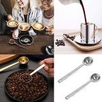 Stainless Steel Coffee Measuring Spoon Set - 2pcs