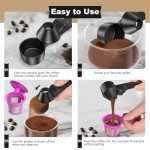 Coffee Scoop and Funnel for K-Cup Pods