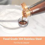 Stainless Steel 15ML Coffee Measuring Spoon