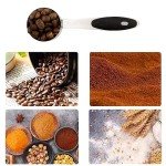 Stainless Steel Coffee Measuring Scoop Set - 2 PCS