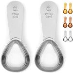 Apace Living Stainless Steel Coffee Scoop Set