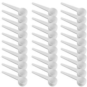 40PCS Plastic Measuring Spoons for Coffee & More