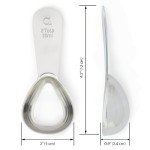 Apace Living Stainless Steel Coffee Scoop Set