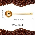 Stainless Steel Coffee Measuring Scoop Set (3 Pcs)