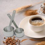 Leifeny Stainless Steel Coffee Scoop - 2 Pack