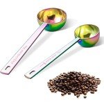 Stainless Steel Coffee Scoop Set - 2 Pieces